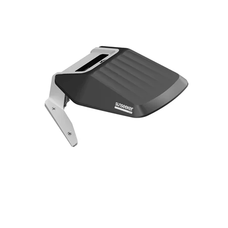 Osłona stacji ładującej Sunseeker X3 chroniąca robota koszącego przed deszczem i słońcem